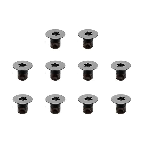 Laptop Bottom Case Screw for Dell XPS 13 9300 9305 9343 9350 9360 XPS 15 9550 9560 9570 Precision M5510 5520 5530 5540 (Black)