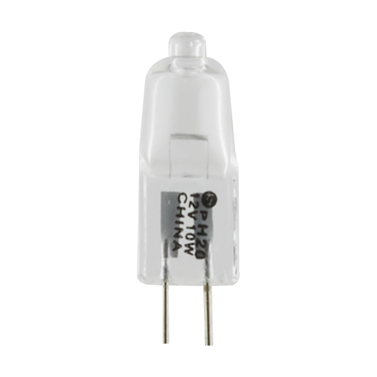 Satco 10W T4 Halogen Bi-Pin Lamp - G4 Base - Clear - 12V