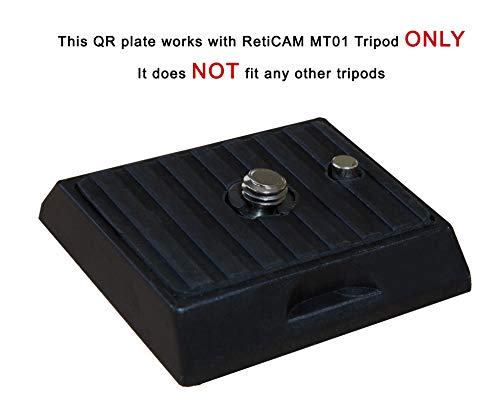 RetiCAM® MT01 Tabletop Tripod Quick Release Plate - Mounting Plate for MT01 Only - Does NOT fit Any Other Brand or Model