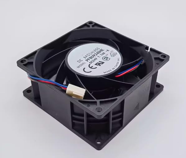 PFB0924DHE DC 24V 1.74A 90x90x38mm 3-Wire Cooling Fan