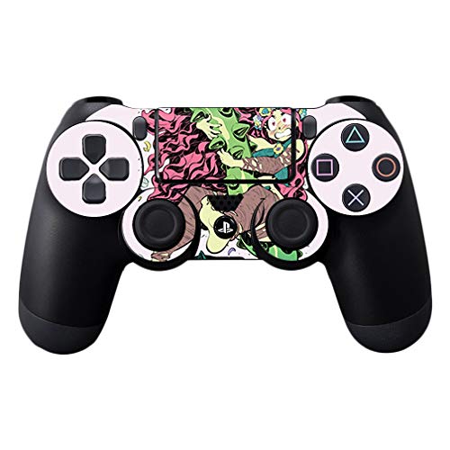 MightySkins Skin Compatible with Sony PS4 Controller - Plant Girl | Protective, Durable, and Unique Vinyl Decal wrap Cover | Easy to Apply, Remove