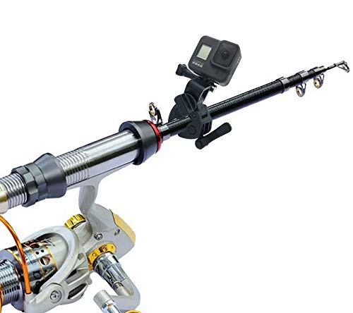 vgsion Camera Gun/Rod/Bow Mount for GoPro Hero 13/12/ Hero 11/ Hero 10/ Hero 9, Compatible with Insta360 One RS, Insta360 Ace Pro, Ace