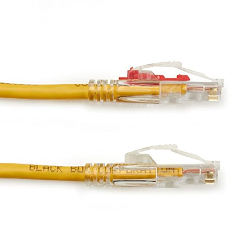 Black Box CAT6 550-MHZ Stranded ETHERNET Patch Cable - UNSHIELDED (UTP), CM PVC, Locking S