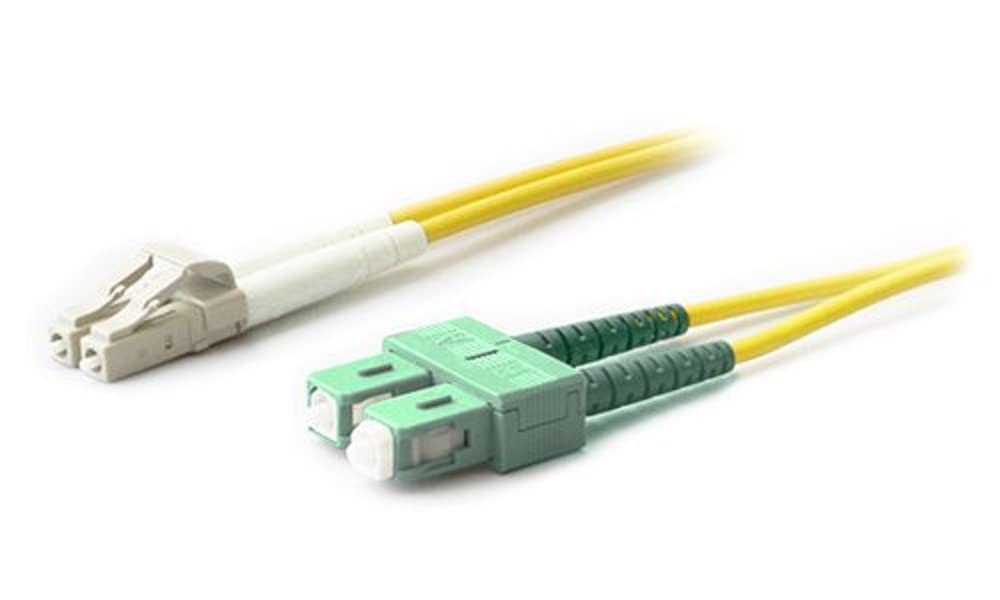 AddOn Fiber Optic Duplex Patch Network Cable ADD-ASC-LC-3M9SMF