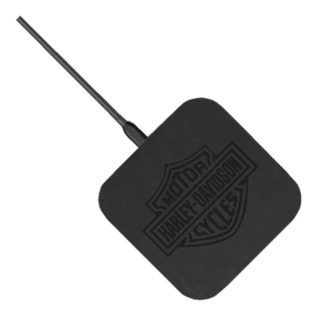 Harley-Davidson Heritage Series - Qi Charging Pad w/Debossed B&S Logo 09523