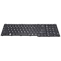 Dosens Laptop Keyboard Compatible for Toshiba Satellite C650 C655 C655D C660 C675 L650 L655 L670 L675 L750 L755 Black US