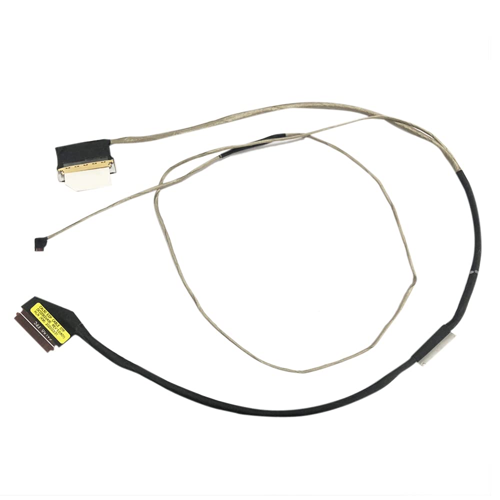 Zahara LCD LED LVDS Screen Display Cable Replacement for Dell 15 3583 3582 3585 3584 3593 3590 5570 5575 P75F DC02002VA00 0T93V4 T93V4 40pin Touch