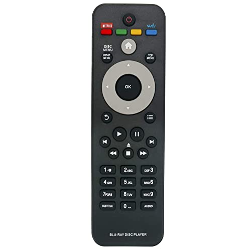 Beyution Replacement Remote Control Fit for Philips Blu-ray Disc DVD Player BDP2180X BDP3400 BDP3480DS3110 BDP2100 BDP2180 BDP3400 BDP3480 BDP3300