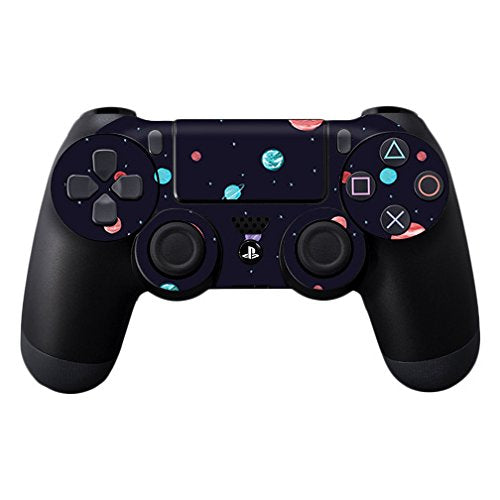 MightySkins Skin Compatible with Sony PS4 Controller - Bright Night Sky | Protective, Durable, and Unique Vinyl Decal wrap Cover | Easy to Apply