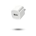 5W iPhone Charger Block for iPhone SE/11/X/XR/XS/8/7/6/5, USB-A Power Adapter Travel Plug Cube for Apple Watch AirPods LG Moto Kindle White 1Pack