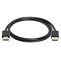 Cmple - High Speed HDMI 3 ft Cable, 4k@60Hz Ultra Thin HDMI 2.0, ARC, 3D, Flexible