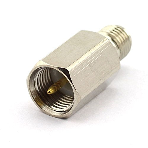 DGZZI 2-Pack FME Male to SMA Female RF Coaxial Adapter FME to SMA Coax Jack Connector