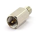 DGZZI 2-Pack FME Male to SMA Female RF Coaxial Adapter FME to SMA Coax Jack Connector