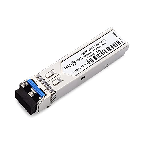 HPC Optics Compatible with Mellanox MC3208011-LX 1000BASE-LX SFP Transceiver | 1G LX Single Mode 1310nm MC3208011-LX