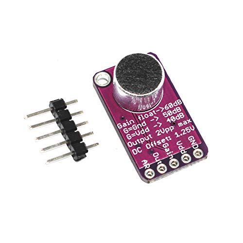 ACEIRMC 5pcs MAX9814 Electret Microphone Amplifier with Auto Gain Control for Arduino