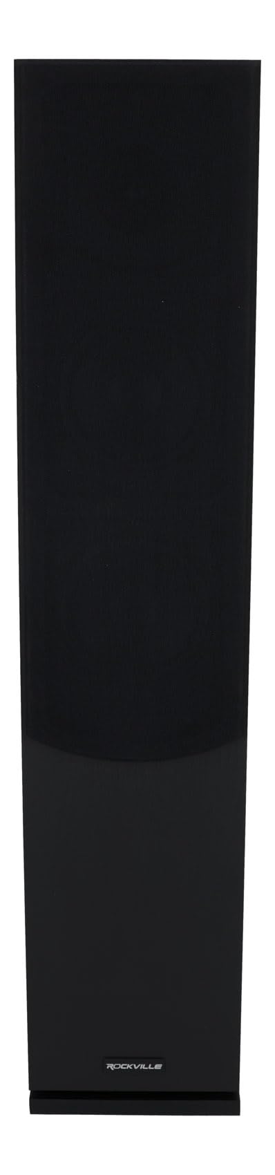 Rockville Lux 658 Black Dual 6.5" Home Theater Stereo Tower Speaker, 160W RMS, 640W Peak, 8 Ohm, Silk Tweeter, MDF Audio Cabinet, 22Hz-20kHz