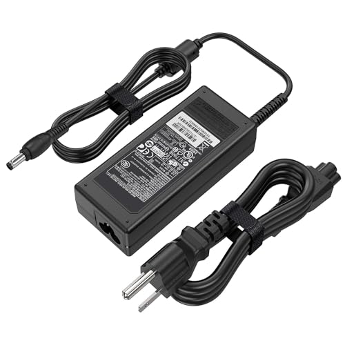 HHZ 65W Laptop Charger Compatible with Toshiba Satellite C55 C55D C55T C655 C655D C675 C855 C855D,19V 3.42A Power Supply Compatible with Toshiba L55…