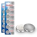 Tenergy 3V CR2025 Batteries, Lithium Button Coin Cell 2025 Battery, for Key FOBs & Other Devices, 10 Count