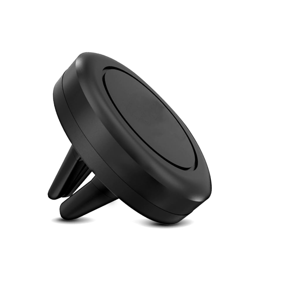 MAXBOOSTPOWER Universal Smartphone Holder - Air Vent Magnetic Car Mount (4 Pack Black) Compatible with iPhone 12/13/14/15/16 & Galaxy LG Android Cell