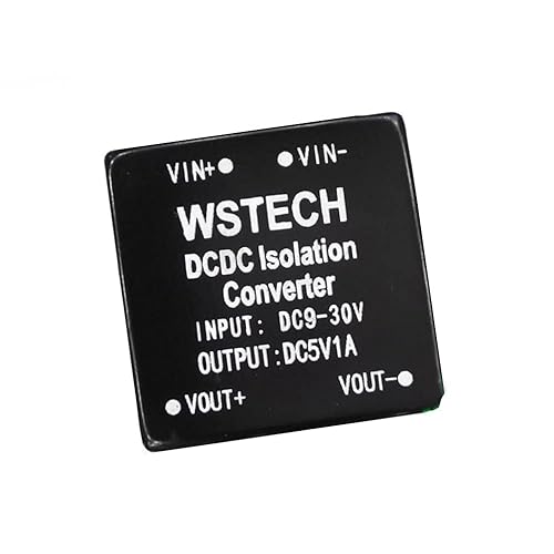 SaiDian 1Pcs DC-DC Converter DC-DC Buck Step Down Isolated Power Module Converter DC9-30V 24V/12V to 5V