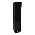 Rockville Lux 658 Black Dual 6.5" Home Theater Stereo Tower Speaker, 160W RMS, 640W Peak, 8 Ohm, Silk Tweeter, MDF Audio Cabinet, 22Hz-20kHz