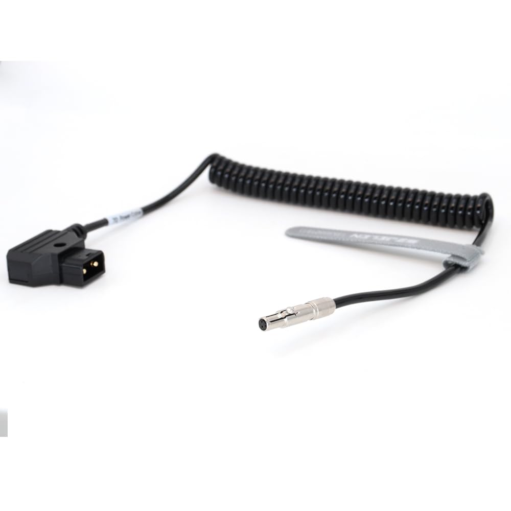 SZJELEN Dtap to Original NSC3F 3Pin Plug for Apollo Monitor Recorder/Odyssey 7Q Power Cable (Spring Line)