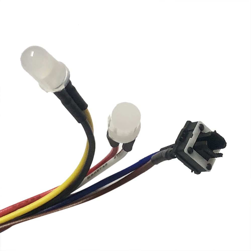 Zahara MT LED Power Button Light Switch Cable Replacement for Dell Inspiron 560 570 JHP5X 0JHP5X 9PIN