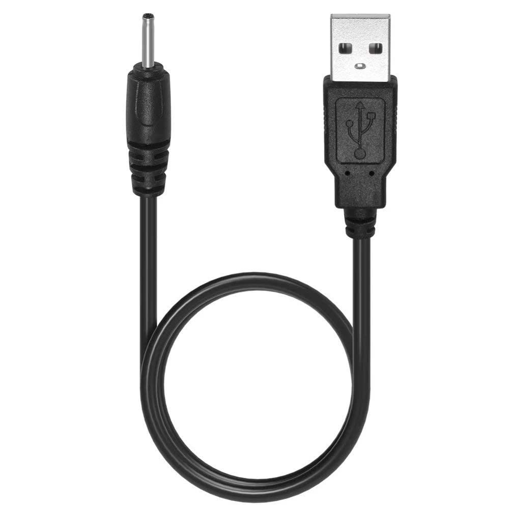 myfole USB Charger DC 2.0 mm Cable Cord for Gaomon/Ugee/Veikk/Parblo/Huion Drawing Tablet Rechargeable Pen Stylus (2 FT)
