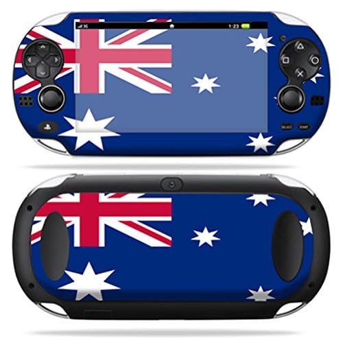 MightySkins Skin Compatible with PS Vita PSVITA Playstation Vita Portable wrap Sticker Skins Australian Flag