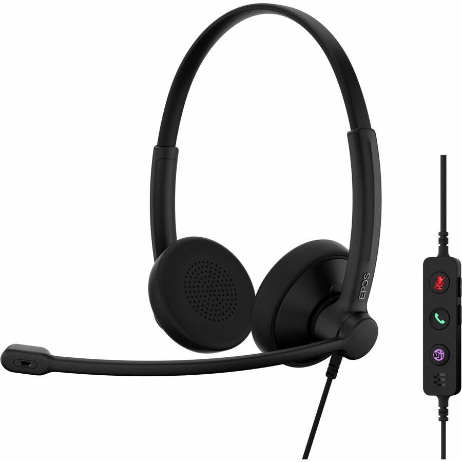 Stereo Wired Headset, Teams Certified