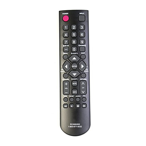 RC200NS00 Replacement Remote Control fit for Sanyo LCD TV HDTV DP24E14M DP32D53 DP32D53M DP39D14M DP40D64 DP50E44M FVD4064