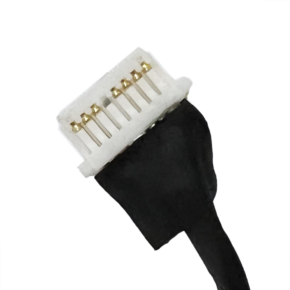 Zahara DC in Power Jack Cable Charging Port Replacement for Dell Inspiron 14 5402 5406 5409 5400 P126G002 2-in-1 450.0KD0D.0041 P130G002 P126G004