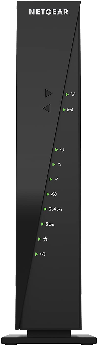 NETGEAR Cable Modem WiFi Router Combo C6300 | Compatible with Cable Providers Including Xfinity by Comcast, Spectrum, Cox for Cable Plans Up