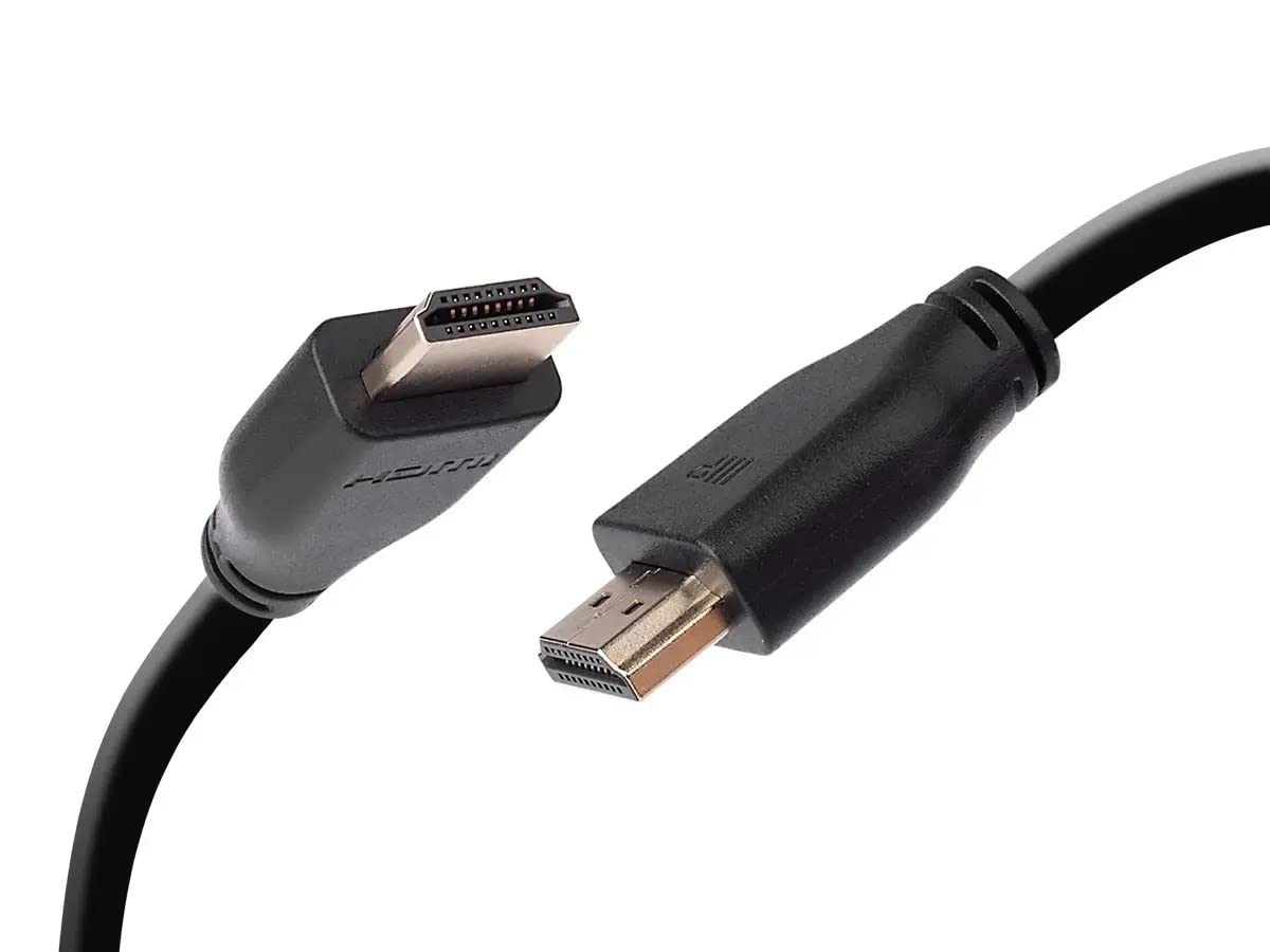 Monoprice 8K Certified Ultra High Speed HDMI Cable - HDMI 2.1, 8K@60Hz, 4K@120Hz, 48Gbps, HDR, VRR, CL2 in-Wall Rated, 20ft, Black