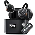 Wireless Lavalier Microphone for iPhone, iPad, Android - USB-C Plug Noise Cancelling Lapel Mini Mic with Charging Case, 30H Battery - Compact Clip-on