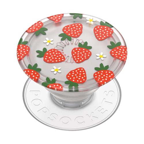 PopSockets Adhesive Phone Grip, Holder, Phone Stand, Fruit - Berries and Cream