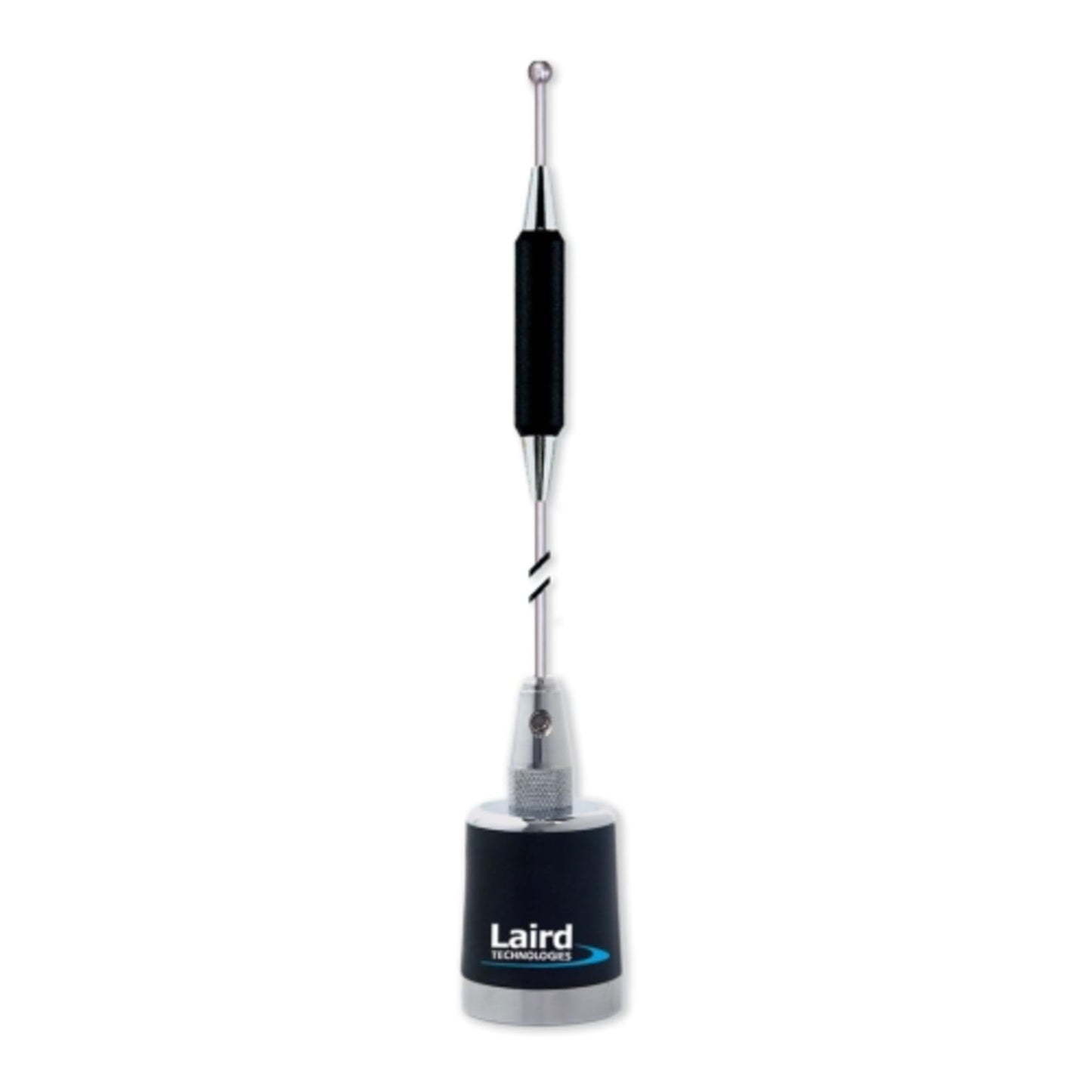 Laird Technologies 450-470 MHz 5dB 1/2 Wave No Ground Antenna - Chrome
