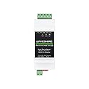 Coolwell Industrial Serial RS232 to RJ45 Ethernet Server Module with POE Function TCP/IP to Serial Rail-Mount Support