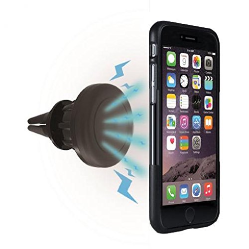 Car Mount Magnetic Air Vent Holder Swivel Dock Strong Grip Compatible with LG Velvet 5G, V30, G6 Phones