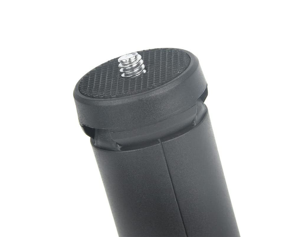 CamDesign Folding Mini Tripod with 1/4" Screw, Max Load 1kg, Fits for Gimbal Handle Grip Stabilizer Camera Smartphone LED Camcorder, Desktop Tabletop