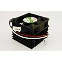 50x41mm Socket 7/370 CPU Cooler Fan with Heatsink and TX3 and LP4 (Black)