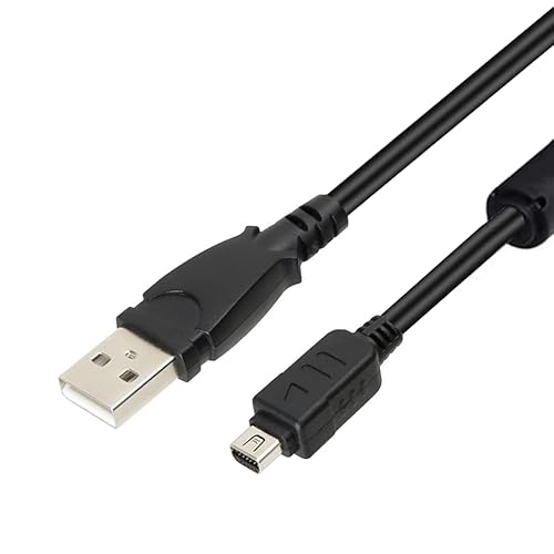 USB Camera Data/Charge Cable Cord Replacement CB-USB5/USB6/USB8 Battery Charger for Olympus TG Series TG 830 TG860 TG-2, TG-310, TG-320, TG-610, C-170