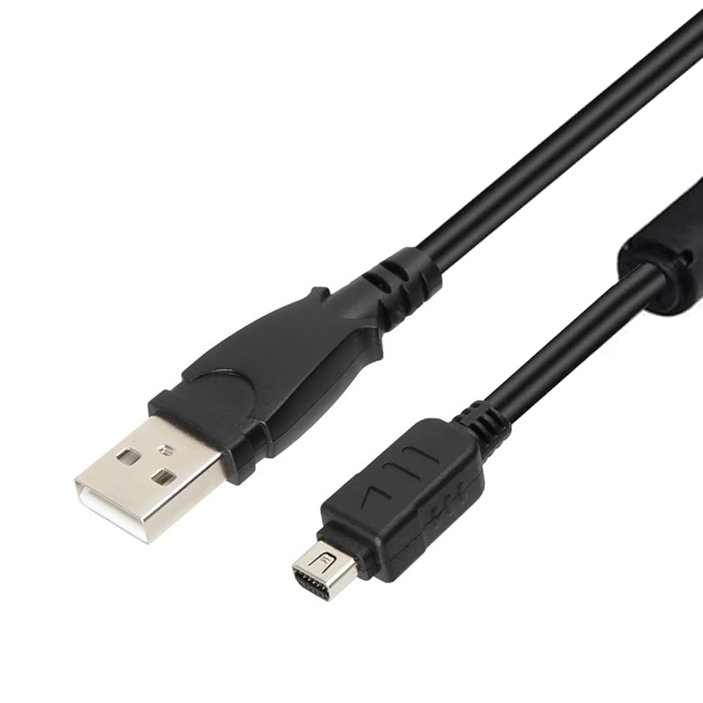 USB Camera Data/Charge Cable Cord Replacement CB-USB5/USB6/USB8 Battery Charger for Olympus TG Series TG 830 TG860 TG-2, TG-310, TG-320, TG-610, C-170