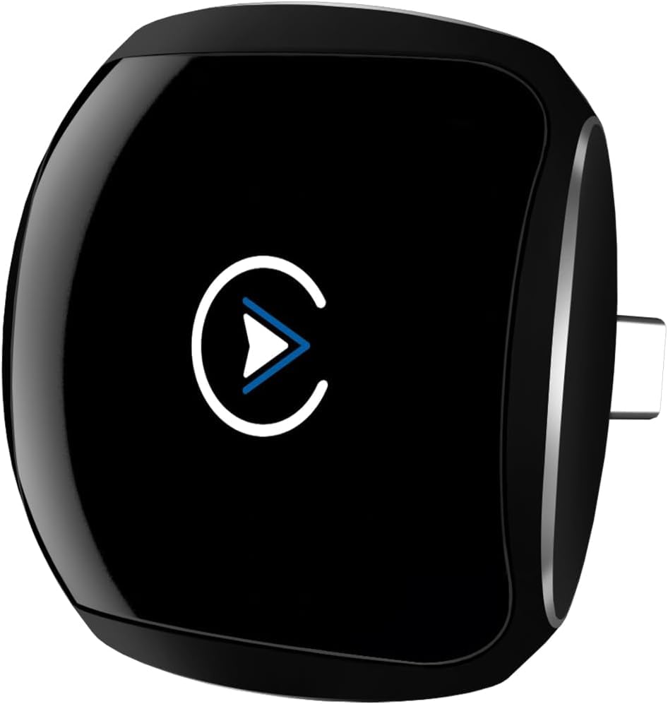 Technoski Wireless CarPlay Adapter for iPhone ? Android,2025 Update, Plug and Play, Small Size,Fast and Stable Connection Wireless Adapter for CarPlay