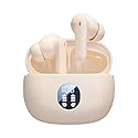 Wireless Earbuds, Bluetooth 5.4 Headphones Stereo Bass with Noise Cancelling Mic, Playtime in Ear Ear Buds with LED Power Display Charging Case, IPX7…