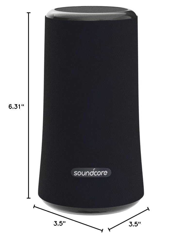 Anker Soundcore Flare 2 Bluetooth Speaker, with IPX7 Waterproof Protection and 360° Sound for Backyard and Beach Party, 20W Wireless Speaker