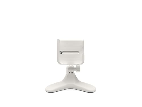 WeatherTech DeskFone Two View in White - Adjustable, Universal Cell Phone Holder Mount Stand for Desk, Counter, Table - Tripod Design for iPhone