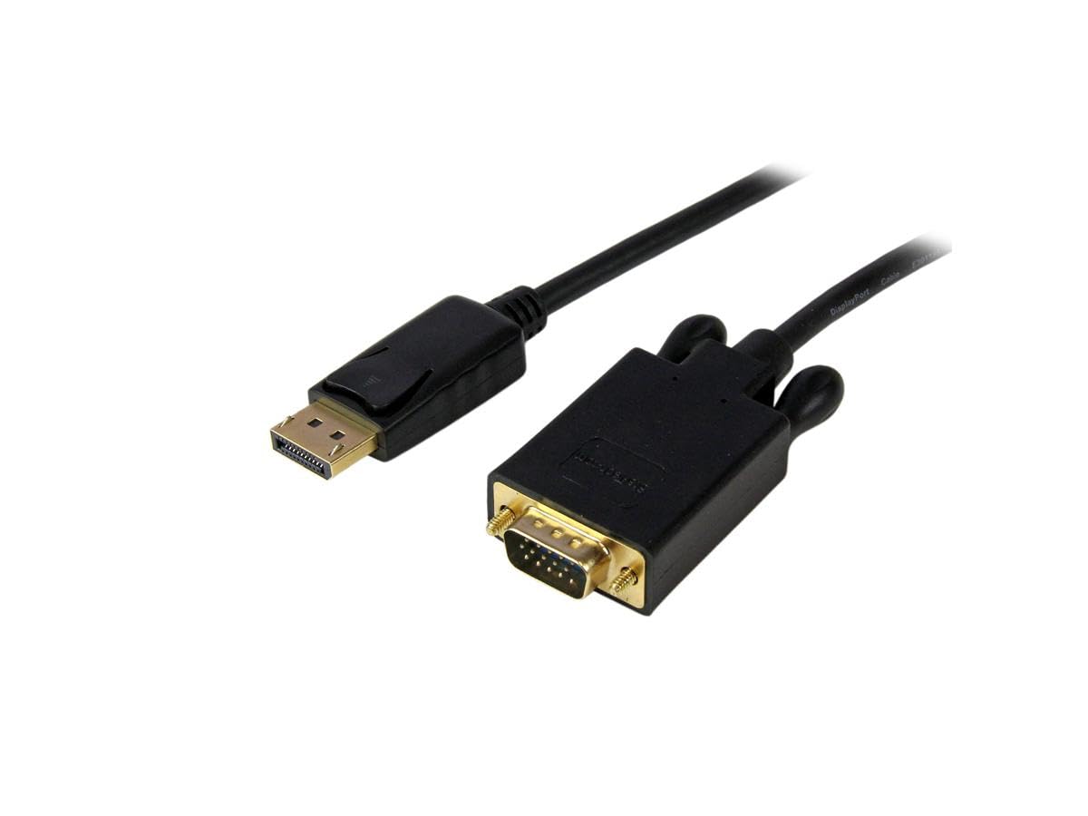 StarTech.com 15FT/4.6M Active DISPLAYPORT to VGA Cable HBR2 | 2048X1280/1080P 60HZ | EDID/DDC