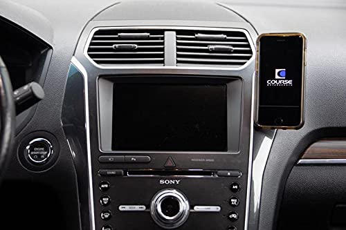 Course Motorsports DirectFit Phone Mount - Magnetic or Wireless Charging for Ford Explorer (2011-2019) Compatible with All Phones (Magnetic Charging