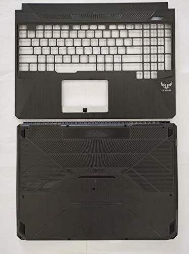 Replacement for ASUS TUF Gaming FX505 FX505D FX505DD FX505DT FX505DU FX505DY FX505DV Palmrest Upper Case & Bottom Base Shell Lower Cover